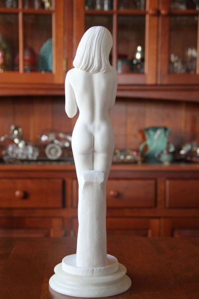 Female Nude Marble Statue Giannilli Statuary Italian Made Alabaster